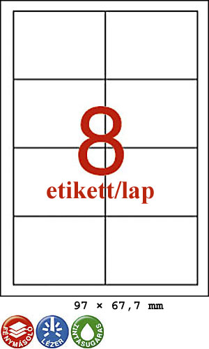 Apli LCA1291 etikett 67,7x97mm